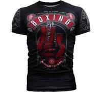 Hardcore Training Recruit Rash Guard Uomo Maglietta a Compressione MMA BJJ Arti Marziali Boxe Fitness Grappling No Gi