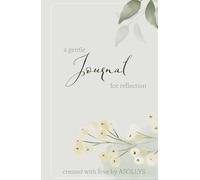 Hardcover Lined Journal for Daily Reflection, Notes and Personal Development Journeys - 120 Pages, 5.7”x8.3”, Journal for Women, Green