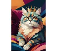 Hardcover Persian Cat Journal: 150 Pages medium 6x9 inch, Cute Notebook for Writing Journaling School office, 50% of profits from sales go to Celia Hammond Animal Charity