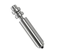 Hardened Steel 3D Printer Nozzle, Leak-Proof Extruder Parts Tool For 3D Pen, Maintenance Accessory For Lab Workshop Maker Space Home, 3.3cm Length / 1.30in Tips Nozzle Cleaner Kit Clogged Clearin