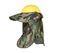 Hardhat - Parasole in rete traspirante, resistente ai raggi UV, regolabile, per casco estivo, per uomo e donna, per testa, spalle, collo, spalle, ciclismo, pesca, cantieri, lavoro