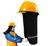 Hardhat - Parasole per collo in rete riflettente, protezione solare traspirante, visiera rigida per protezione del collo, lavoro estivo, raggi UV e colpi di calore