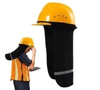 Hardhat - Parasole, traspirante, ad asciugatura rapida, ad alta visibilità | Parasole per collo rigido di sicurezza per donne ciclismo estivo cantiere fabbrica lavoro all'aperto