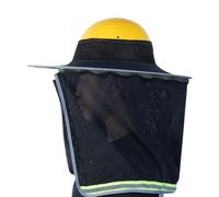 Hardhat Sun Shade - Full Brim UV Protection | Breathable Helmet Visor Construction Sun Protection Helmet Visor | Reflective Strips Neck Shield for Road Work Landscaping Roofing Painting Outdoor