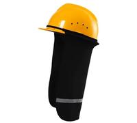 Hardhat Sun Visor - Reflective High Visibility Screen, Quick Dry Neck Protector, Felpa Wicking Fabric Band | Breathable Light Construction Site Safety Factory Outdoor Cycling Helmet Apparel