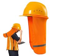 Hardhelm Visor Sunshatten - Cartello da sole | Collo del visore solare per il viso rigido | Protezione per il collo | Visiera parasole per lavori ad alta temperatura - Prevent