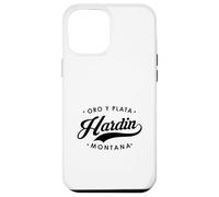 Hardin Montana Oro Y Plata State Motto per uomo donna. Custodia per iPhone 12 Pro Max