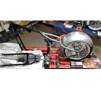 Hardtail XL Kit,300 Pneumatici,Solido Ruota,Distanziatore ,Asse,Molla + ,Olio