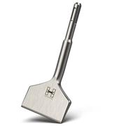 HARDTWERK Scalpello per piastrelle Turbo SDS Plus, 165 x 75 mm, scalpello piatto largo per rimuovere piastrelle e colla da piastrelle, per perforatore, scalpello largo