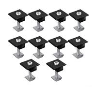 Hardware di montaggio sostenibile per 30 moduli spessi 35 mm (morsetto medio da 35 mm)