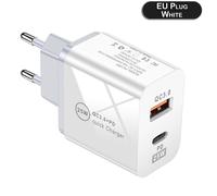 Hardware di ricarica universale, adattatore di alimentazione multiporta da 25 W con tecnologia Quick Charge 3.0, design portatile per gli utenti
