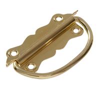 Hardware Essentials Handle per il torace 3-1/2 """" Ottone -2 Pacchetto 852409