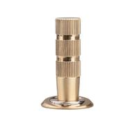 Hardware for supporto a ventosa in rame nascosto con tappo regolabile for fermaporta(Gold)