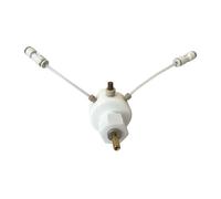 Hardware for test a tre elettrodi 3E2e for esperimenti elettrochimici - Dispositivo personalizzabile ed ergonomico(Swagelok3E2e-8)