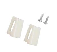 Hardware guida tasca stipite laterale | Pannello inferiore centraggio accessorio, forma angolata, apertura a fessura lunga, set di ricambio modellato, Fastener Pack,