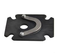 Hardware in metallo di ricambio duraturo per compressore, con testa cilindrica della piastra della valvola superiore per precisione o passo 48 x 62 mm, adatto per foro aria 48 x 72 mm (48 x 62 mm)