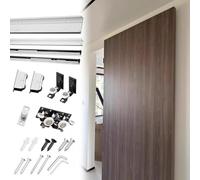 Hardware nascosto vicino morbido del portello scorrevole della pista con la guida del supporto della parete per le porte di legno