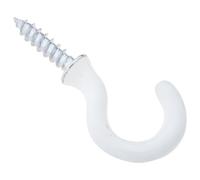 Hardware nazionale N248-443 V2020 Coppa ganci in branco 5 in vinile bianco