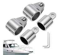 Hardware per barche | Staffe superiori per barca, set di fissaggio per in acciaio inossidabile, antiruggine per di supporto, parasole e baldacchino, per guide laterali