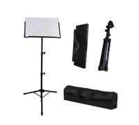 Hardware per batteria, rondelle per tiranti Accessorio per batteria, [Leggio pieghevole] Supporto universale per spartiti regolabile staccabile per esibizioni di chitarra violino