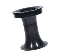 Hardware per bocchetta di ventilazione, ABS nero, 117 x 155 mm | Tunnel portuale dell'ABS per l'installazione di rinnovo della scatola, doveri dell'officina di recinzione