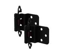 Hardware per porta cerniera 2 Cerniere For Ante Di Armadietti In Metallo Con Chiusura Ammortizzata, Nere, Forte Capacità Portante