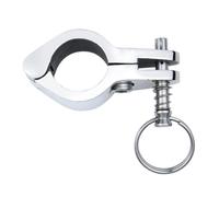 Hardware per tendalino per barca, supporto per guida con cerniera per | Il morsetto a ganascia Bimini scorre incernierato Acces 32 mm