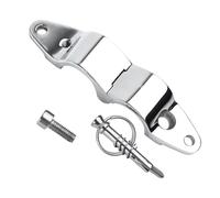 Hardware per tendalino per tendalino,Hardware per tendalino per barca - Supporto per cerniera per barca,Perno per barca in acciaio inossidabile 316 a sgancio rapido, morsetto a ganascia scorre il supp