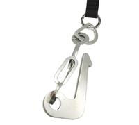 Hardware resistente 'anello di contatto 'acciaio inossidabile del | Gancio per barca a sgancio rapido per navigazione offshore Dockside ormeggio linee di sicurezza Rigging Ropes