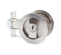 Hardware rotondo di privacy della porta della tasca che scorre per il progetto/del letto/bagno/fienile ferm