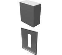 Hardware Storage Box with View Window - Professional Grade Tool Organizer