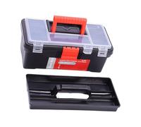 Hardware Tool Box Multifuntional Storage Tool Box Spessore Elettricista Riparazione Hardware Valigia per Uso Domestico Scomparti regolabili