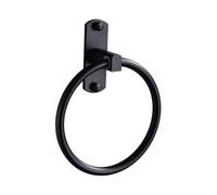 Hardware Towel Ring Matte Black Stainless Steel Swivel Kitchen Towel Hanger Bathroom Towel Hanger