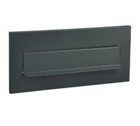 HardwareStore - Coperchio per cassetta postale ANTRACITGRAU 310x135, formato C4, RAL 7016, montaggio dall'interno, copertura per esterni - resistente agli agenti atmosferici e alla corrosione