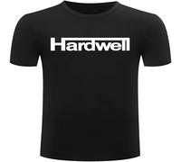Hardwell Dj Rock Music Mens Men T Shirt Tshirt Short Sleeve O Neck Cotton Casual T-Shirt Top Tee Black XXL