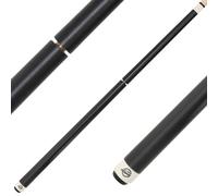 Hardy Break + Jump Stecca modello Blacky, 3 pezzi per spinta, inclusa stecca Jump Joint, Quick Joint, Ferrule in resina extra dura, 13,5 mm