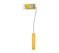 HARDY WORKING TOOLS Rullo Di Vernice Set, Rullo Di Vernice Pennello di poliestere, Altezza del pelo 9mm, Lunghezza 10mm, Diametro 30mm, nero-giallo, A0180-525000