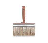 Hardy Working Tools - Pennello Spalter 120 mm, Serie 85 - Pennello largo per legno e vernici murali, setole sintetiche chiare per pittura, impregnanti e verniciatura professionale