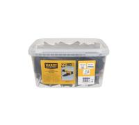 Hardy Working Tools - Sistema di livellamento per piastrelle da 150 pezzi, 1,5 mm - Kit per posa con 50 cunei e 100 clip distanziatrici