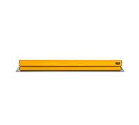Hardy Working Tools Spatola per superfici da 100 cm, serie 763, lisciatrice per stucchi, per facciate e intonaci con lama in acciaio inossidabile da 0,3 mm