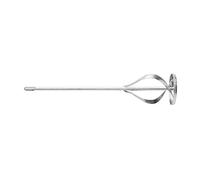 HARDY WORKING TOOLS Universalmischer Kompatibel mit allen SDS Plus Bohrern für Renovierungs- und Bauarbeiten jeglicher Mörtel 2 Spiralen aus Stahl 80x400mm