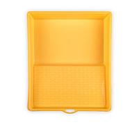 Hardy Working Tools Vaschetta per vernici 32 cm x 38 cm in plastica. Contenitore ampio per rulli grandi, perfetto per lavori di pittura e ristrutturazione su ampie superfici e cantieri.