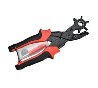 HARDZTOOL Set Di Punzonatori Rotanti, Set Di Punzonatori Per Pelle Per Cinture, Cinturini Per Orologi, Cinturini, Collari Per Cani, Scarpe, Punzonatore Rotante Per Impieghi Gravosi Pinza Per Fori