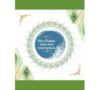 Hare Krishna: Indian God Coloring Book