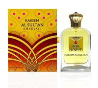 KHADLAJ Hareem Sultan Eau de Parfum 75 ml - Fragranza sofisticata e duratura con note orientali e floreali, ideale per chi cerca un'essenza distintiva ed elegante.