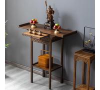 HARELA Altare Meditazione Altare da Tavolo per Meditazione Personale, Tavolo Puja con cassetto, per defunto/buddista/casa del tè/Spazio spirituale(100cm/39.4in)