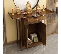 HARELA Armadietto a nicchia del Buddha cinese, Altare Meditazione Altare da Tavolo per Meditazione Personale, per Soggiorno, tavolino da caffè in Stile Orientale(120cm/47.2in)