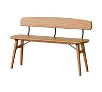 HARELA Panca per Scarpe in Legno massello, Scarpiera con Seduta, Scarpiera Ingresso con Seduta, mobili da ingresso per soggiorno camera da letto, per Camera da Letto, Soggiorno, Balcone(135cm/53.1in)