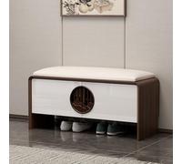 HARELA Panche contenitore Panca per scarpe, Panca per Cambio Scarpe per Ingresso, portascarpe salvaspazio, Stile moderno, per ingresso, Soggiorno, Camera da letto(70cm/27.5in)