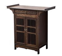 HARELA Tavolo da meditazione altare con contenitore, Armadietto a nicchia del Buddha cinese, Tavolo da meditazione per preghiere, divinazione e culto(100cm/39.4in)